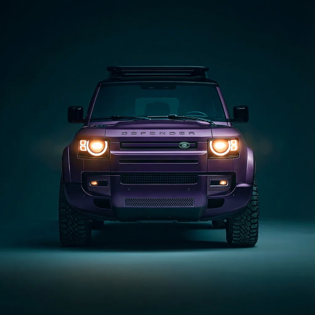 Vehicle color Purple